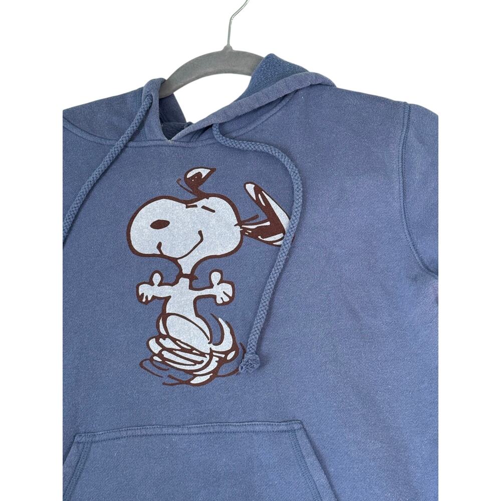 Vintage 90s Snoopy Sweatshirt Women's Large Crop Boxy Fit Double Sided